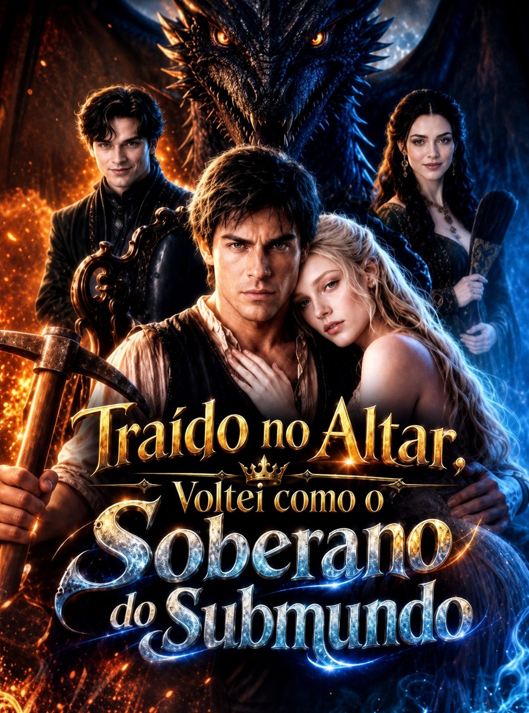 TRAÍDO NO ALTAR, VOLTEI COMO O SOBERANO DO SUBMUNDO