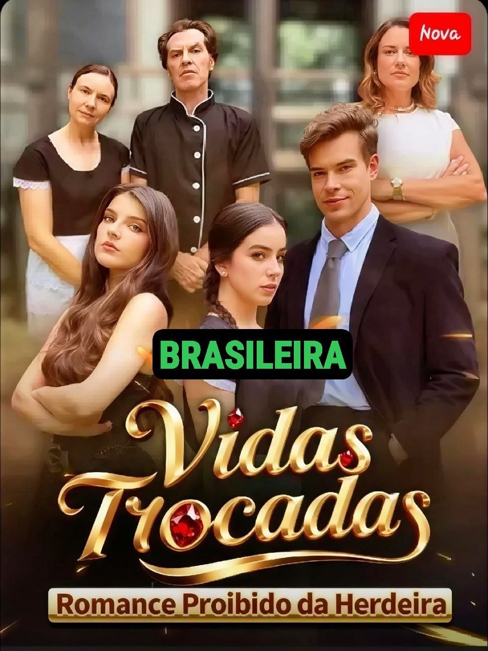 VIDAS TROCADAS : ROMANCE PROIBIDO DA HERDEIRA